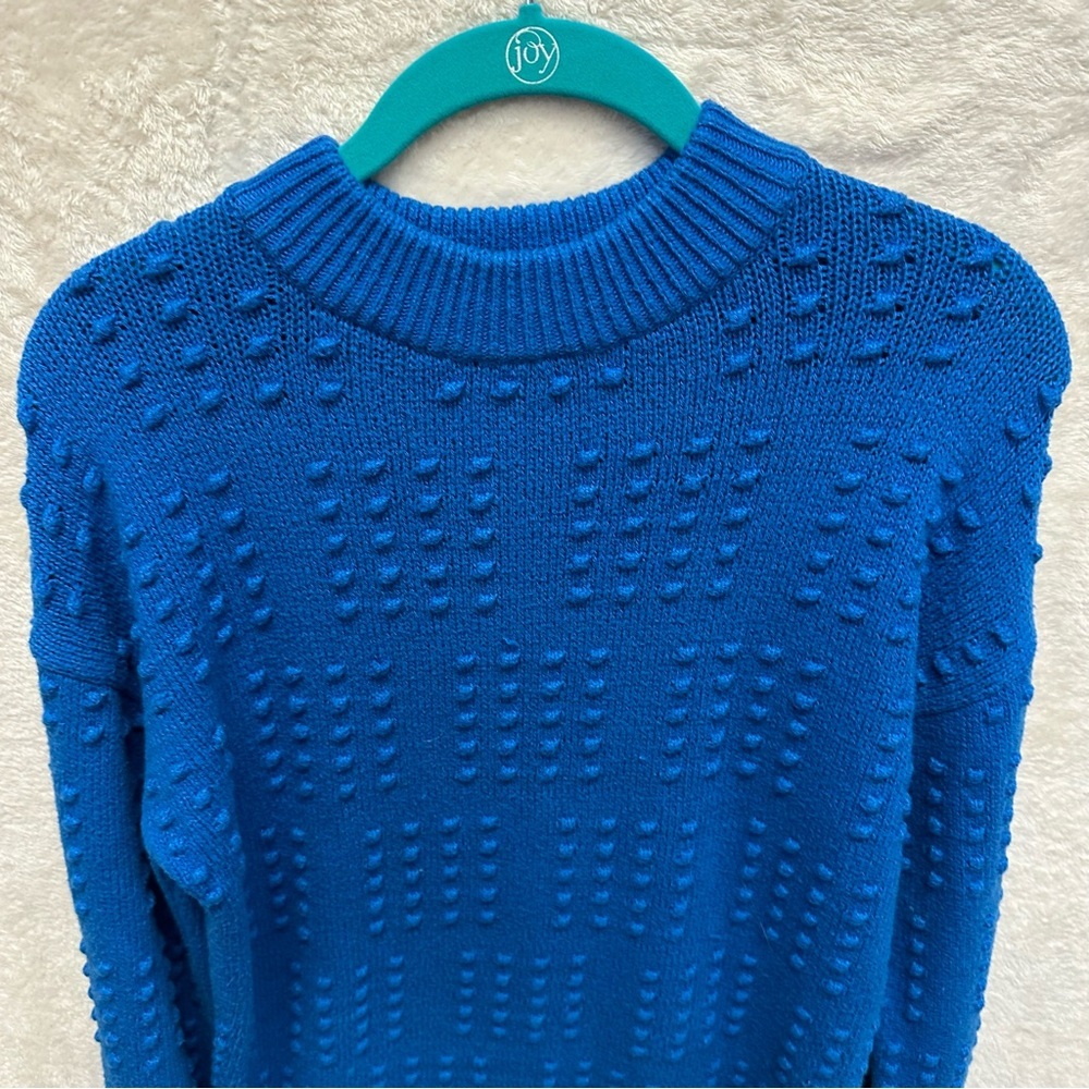 Lego x Target sweater textured blue women’s small pullover - Picture 5 of 7